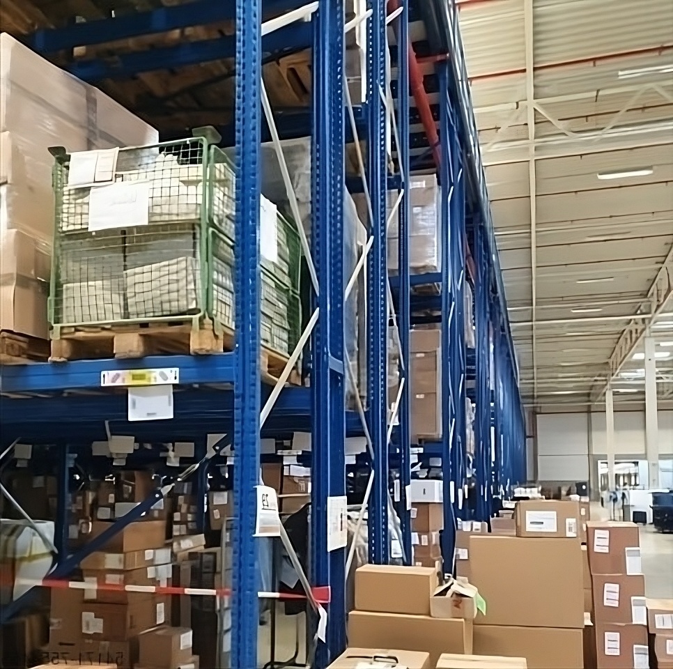 Rack de stockage d'occasion Torri Rayonnage Palettes Torri 7800 x 1100 mm , 3600 x 120/50 mm